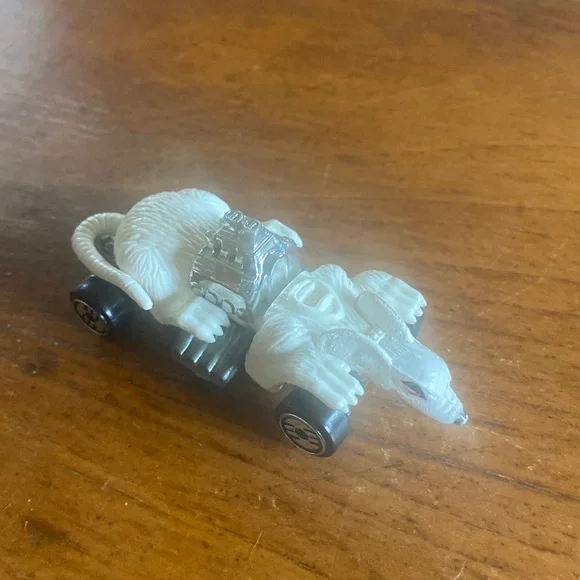 Mattel Toys 988 Mattel Inc Hot Wheels Made In Malaysia White